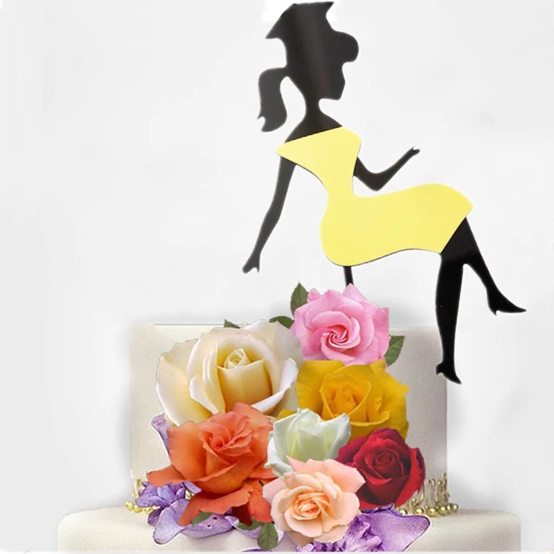 2025 Graduation Cake Topper Gold Black Acrylic certificate Student Party Gift Graduation Ceremony Cake Topper Dessert Decoration