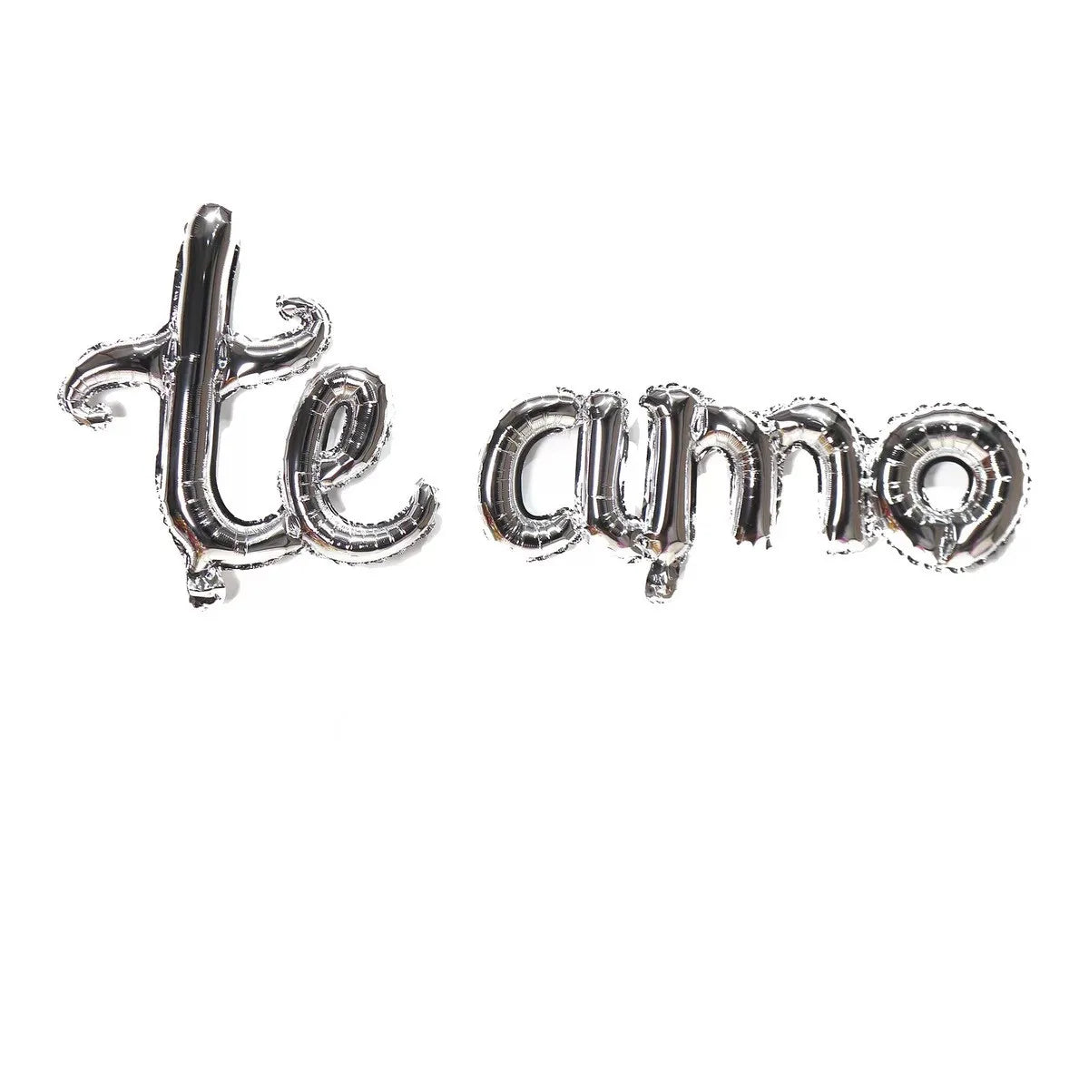 1pc 16inch Te amo Balloon Spanish I Love You Foil Letter Baloon Valentine's Day Wedding Anniversary Decoration Supplies Globos