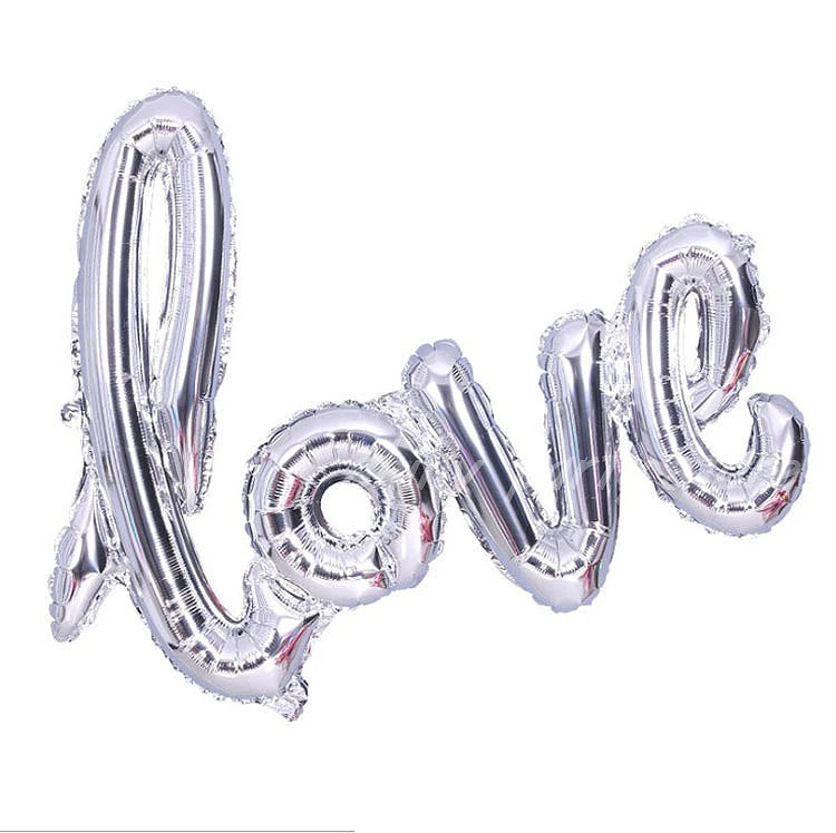 108cm Big Red Letter LOVE Foil Balloons Wedding Anniversary Valentine's Day Proposal Aluminum Balloon Baby Shower Globos Decor