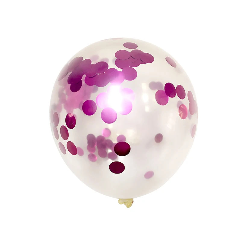 20/50pcs Gold Confetti Latex Balloons Glitter Clear Transparent Helium Balloon Wedding Baby Shower Birthday Party Decorations