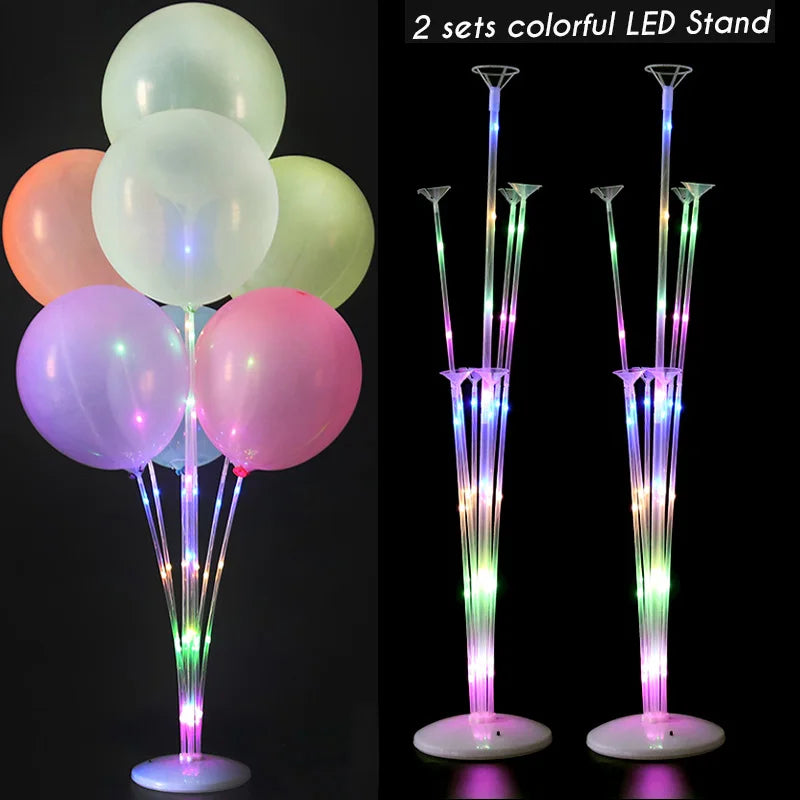 Gender Reveal Balloons Column Holder Question Mark Balloon Stand Boy or Girl Gender Reveal Birthday Party Decoration BabyShower