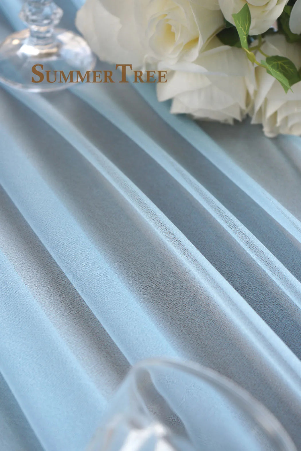 10 Meters Wedding Arch Drape Fabric Sheer Chiffon Tulle Curtain Draping Backdrop Party Supplies Home Drapery Ceremony Decoration