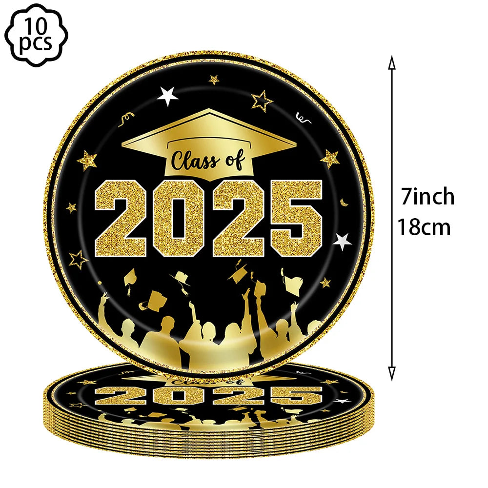 Congrats Graduation Party Tablecloth Table cover supplies Congrats Grad Tablecloth 2025 Congrats Grad Party decoration Banner