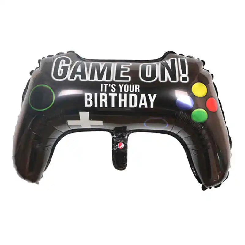 Video Game Birthday Decoration Tableware Balloons for Boy Paper Plates Cups Napkins Banner Cake Topper Video Game Party Favors