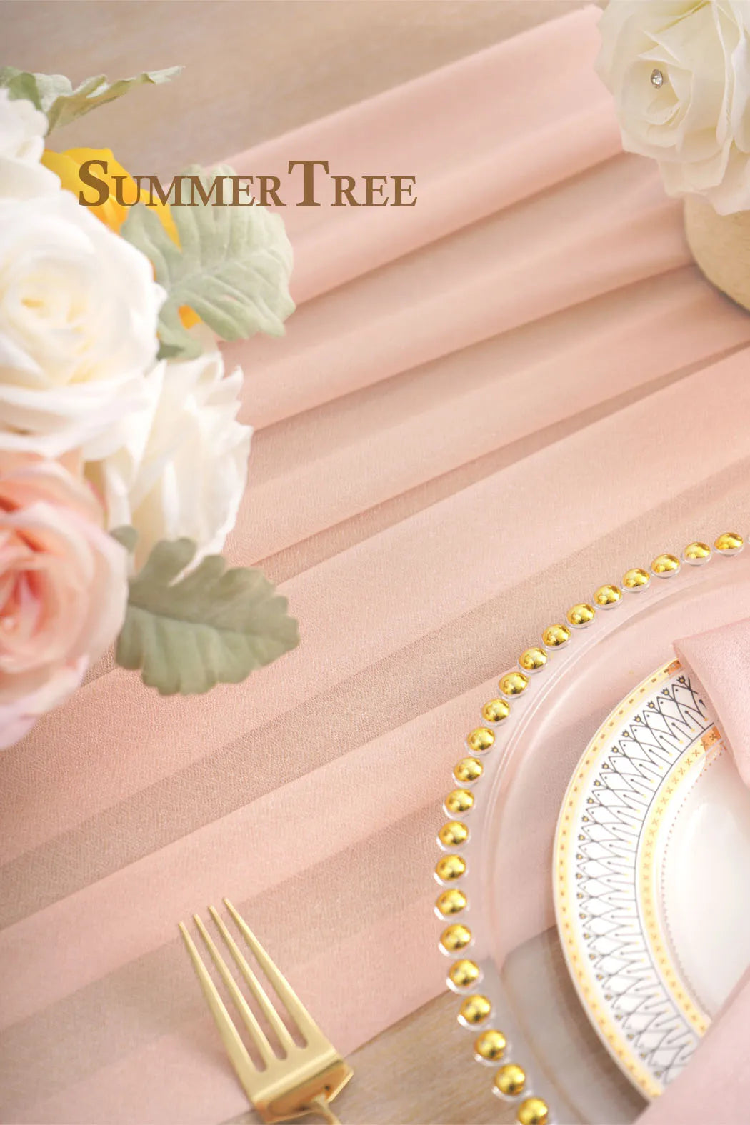 10 Meters Wedding Arch Drape Fabric Sheer Chiffon Tulle Curtain Draping Backdrop Party Supplies Home Drapery Ceremony Decoration