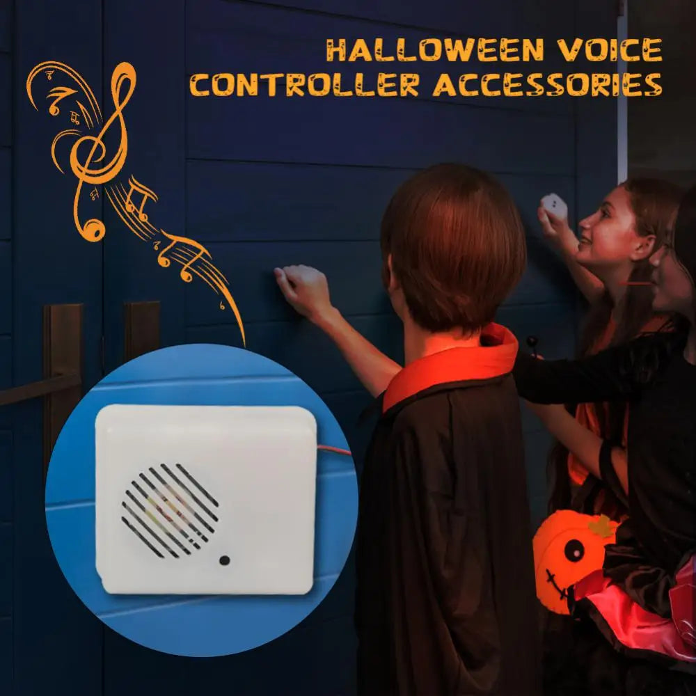 Halloween Sound Sensor Tricky Voice Activated Props Loudspeaker Noise Makers Horror PIR Motion Sensor Speaker For Shop
