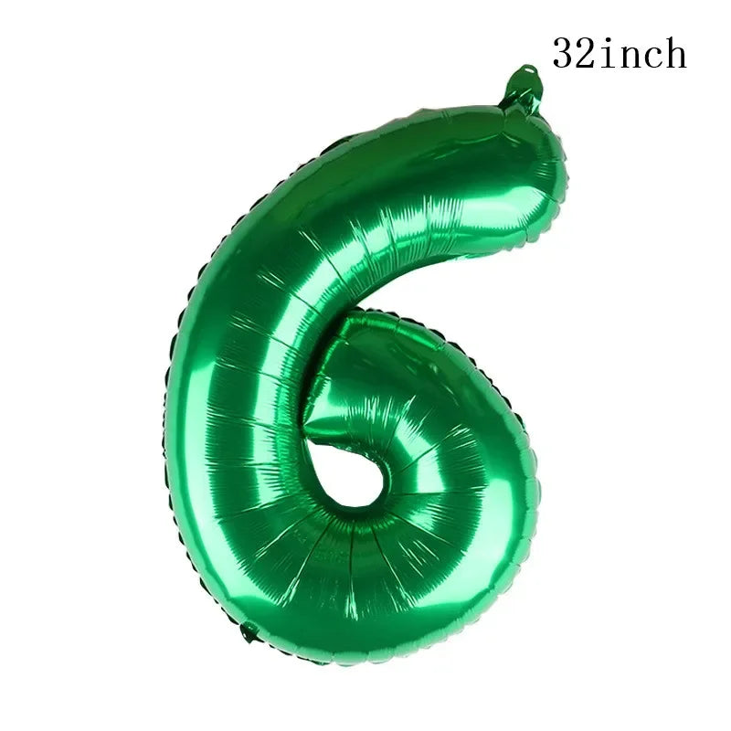 1set How Train Dragon Balloons No Teeth Toothlessing Green Eye Black Loong Party Decoration Happy Birthday Banner Cake Topper