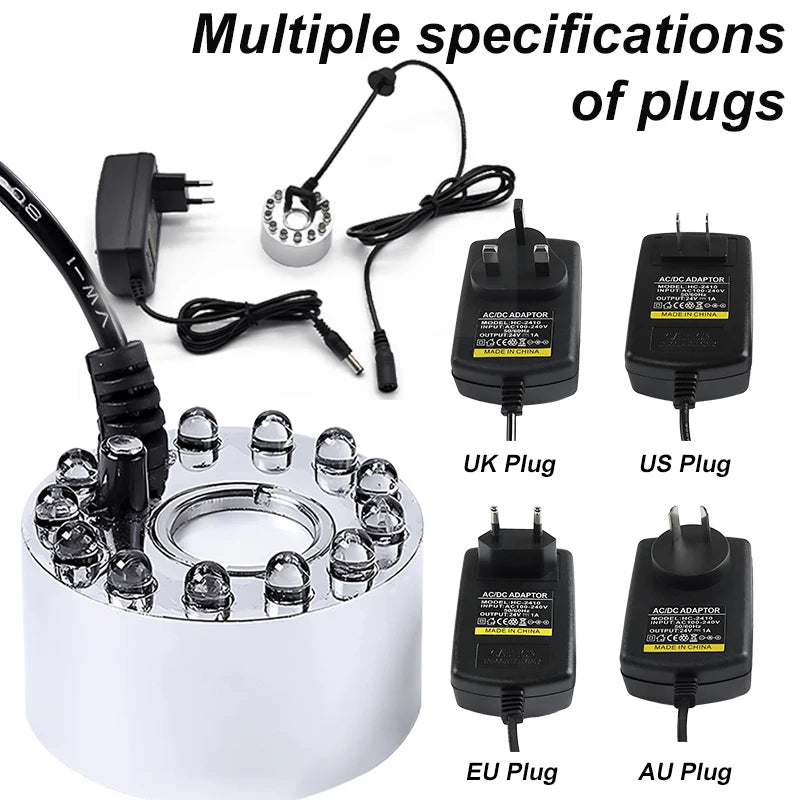 Halloween Mini Led Pumpkin Light Spray Halloween Christmas Easter Party Holiday Decoration Sprayer Smoke Machine