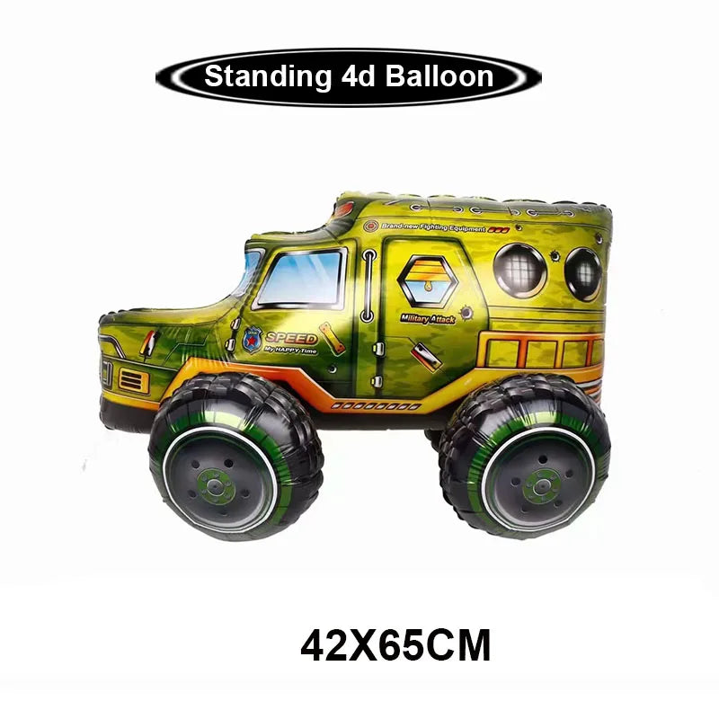 Camouflage Birthday Party Tank Cake Topper Happy Birthday Sign Cake Decor Soldier Camouflage Army Military Birthday Party Decors