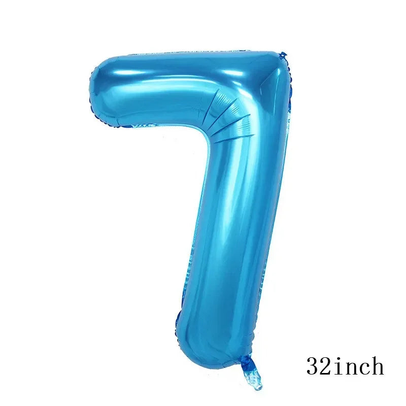 1set How Train Dragon Balloons No Teeth Toothlessing Green Eye Black Loong Party Decoration Happy Birthday Banner Cake Topper