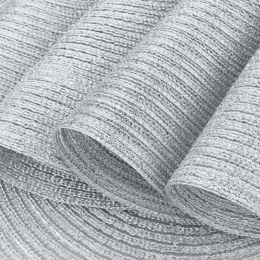 Set of 6 Round Placemats and Coasters Braided Woven Place Mats Washable Heat Resistant Table Mats and Coasters for Dining Table
