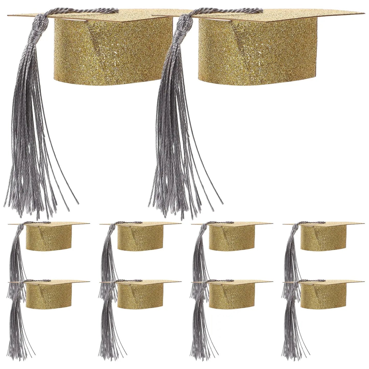6cm Lids Hats Cap Graduation Party Favors Candy Box Graduation Cap Gift Boxes Graduation Party Decorations for Class Students