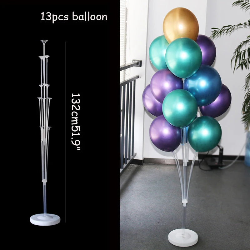 Gender Reveal Balloons Column Holder Question Mark Balloon Stand Boy or Girl Gender Reveal Birthday Party Decoration BabyShower