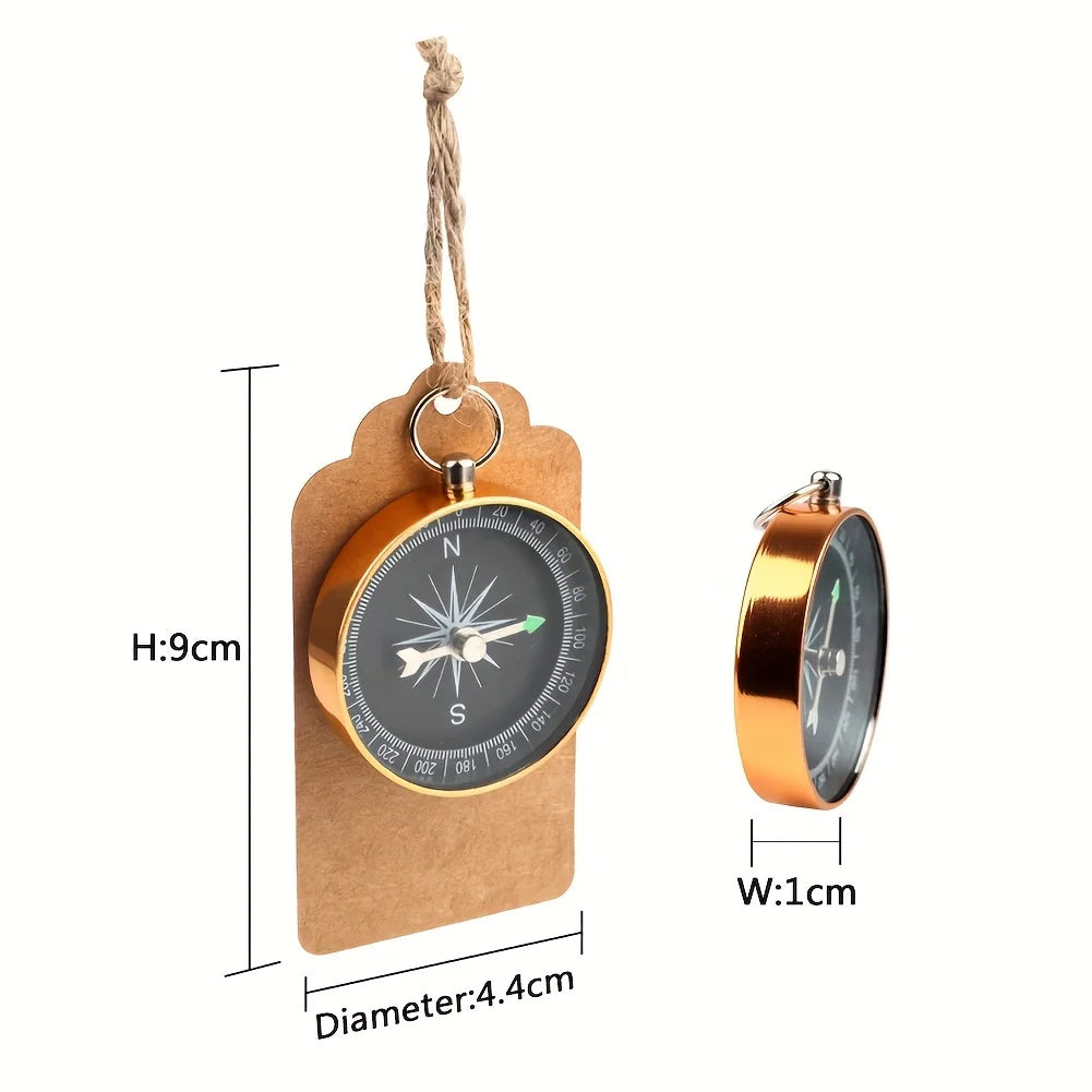 10pcs/set, Wedding Gift Compass + Kraft Paper Travel Themed Party Favors For Guests Wedding Souvenirs For Guests Party Decor