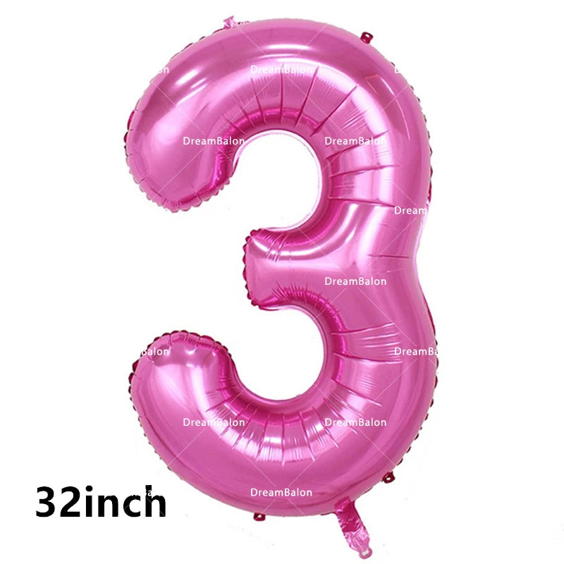 My Little Pony Foil Latex Balloon Happy Birthday Party Decoration Banner Cake Topper Kid Event Supplies Backdrop Disposable Toys
