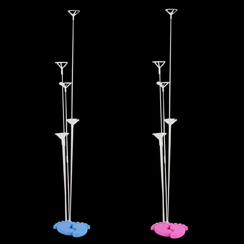 NEW 1/2set Pink Blue Gender Reveal Balloon Stand Kit Boy or Girl Baby Shower Balloon Support Kids Birthday Party Decoration