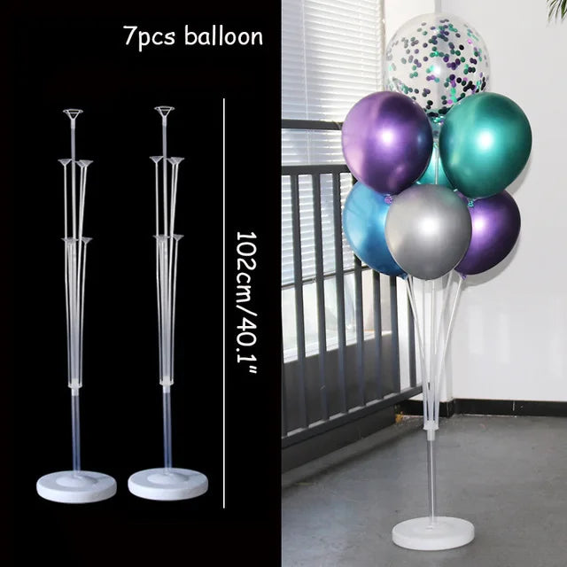 Gender Reveal Balloons Column Holder Question Mark Balloon Stand Boy or Girl Gender Reveal Birthday Party Decoration BabyShower