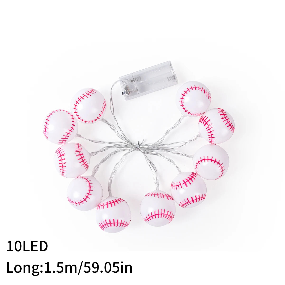 Sports Ball Theme Party Supplies Football Rugby Baseball Basketball String Light Kids Birthday Party Supplies Home Bedroom Decor