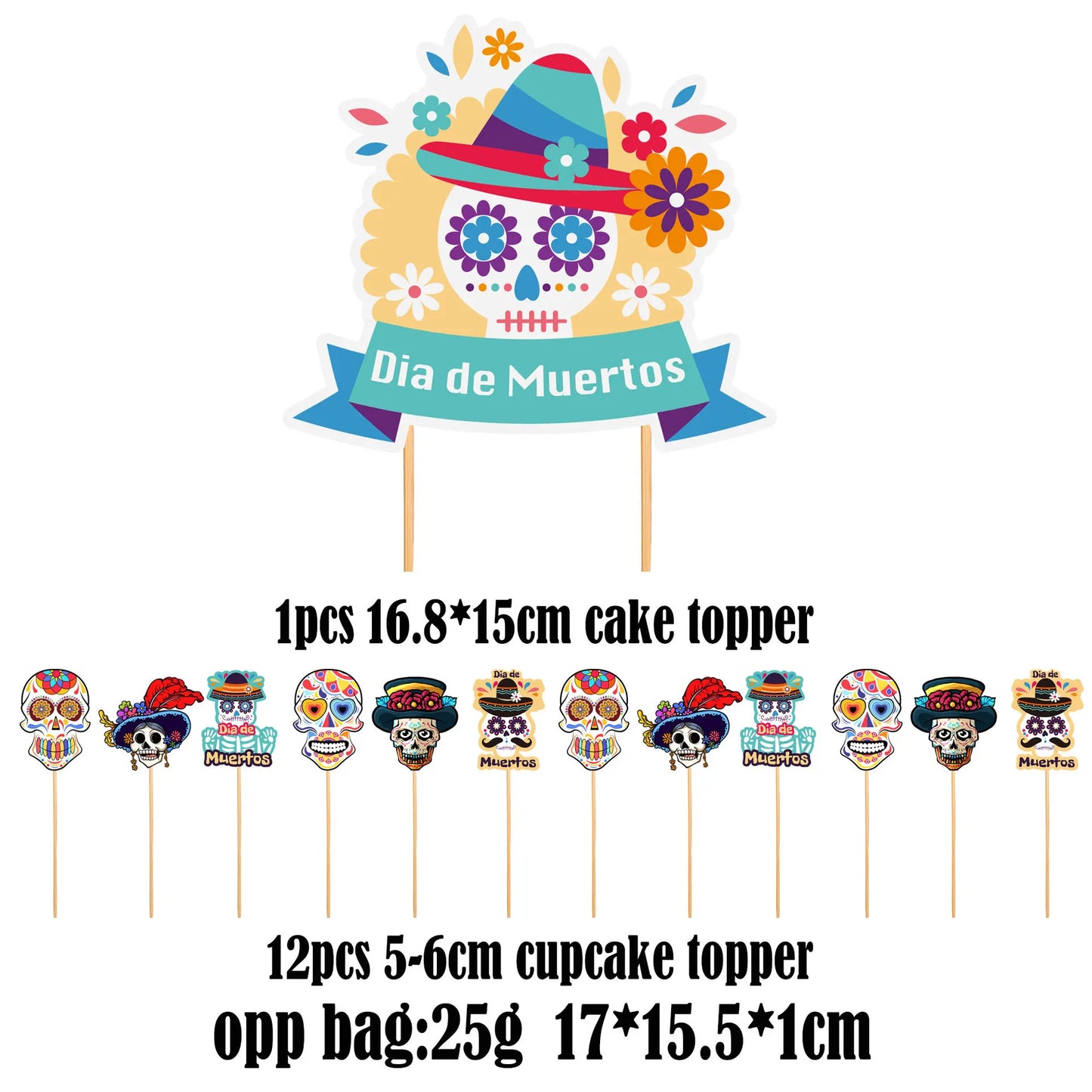 1set Day of The Dead Balloons Dia DE Los Muertos Party Decoration Skull Latex Balloons Mexican Festival Party Decor Supplies