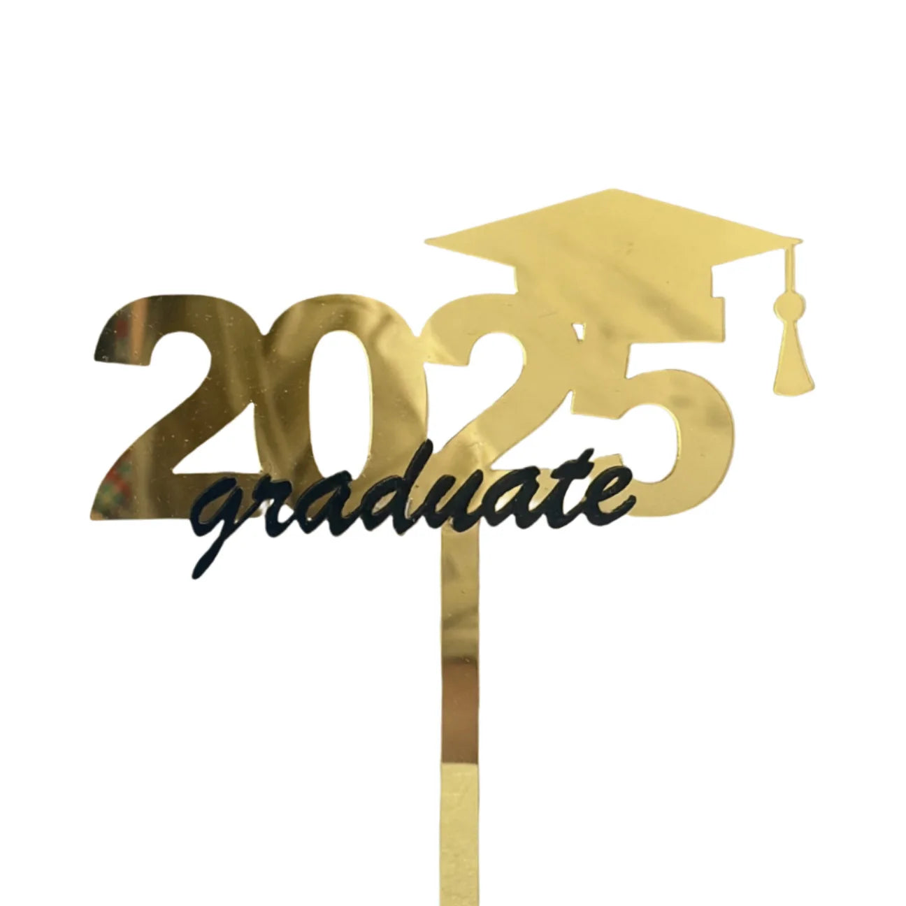 INS Class of 2025 Graduation Cake Topper Decor for Graduation Party DIY Cake Dessert Decorations Supplies