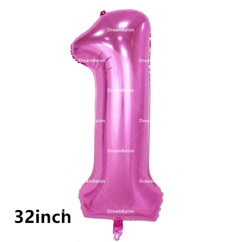 My Little Pony Foil Latex Balloon Happy Birthday Party Decoration Banner Cake Topper Kid Event Supplies Backdrop Disposable Toys