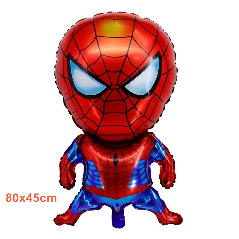 Avengers Superhero Birthday Party Decoration Balloon Cake Plate Paper Cup Box Gift Bag Background Banner 10 People Tableware Set