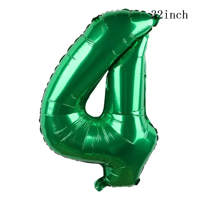 1set How Train Dragon Balloons No Teeth Toothlessing Green Eye Black Loong Party Decoration Happy Birthday Banner Cake Topper