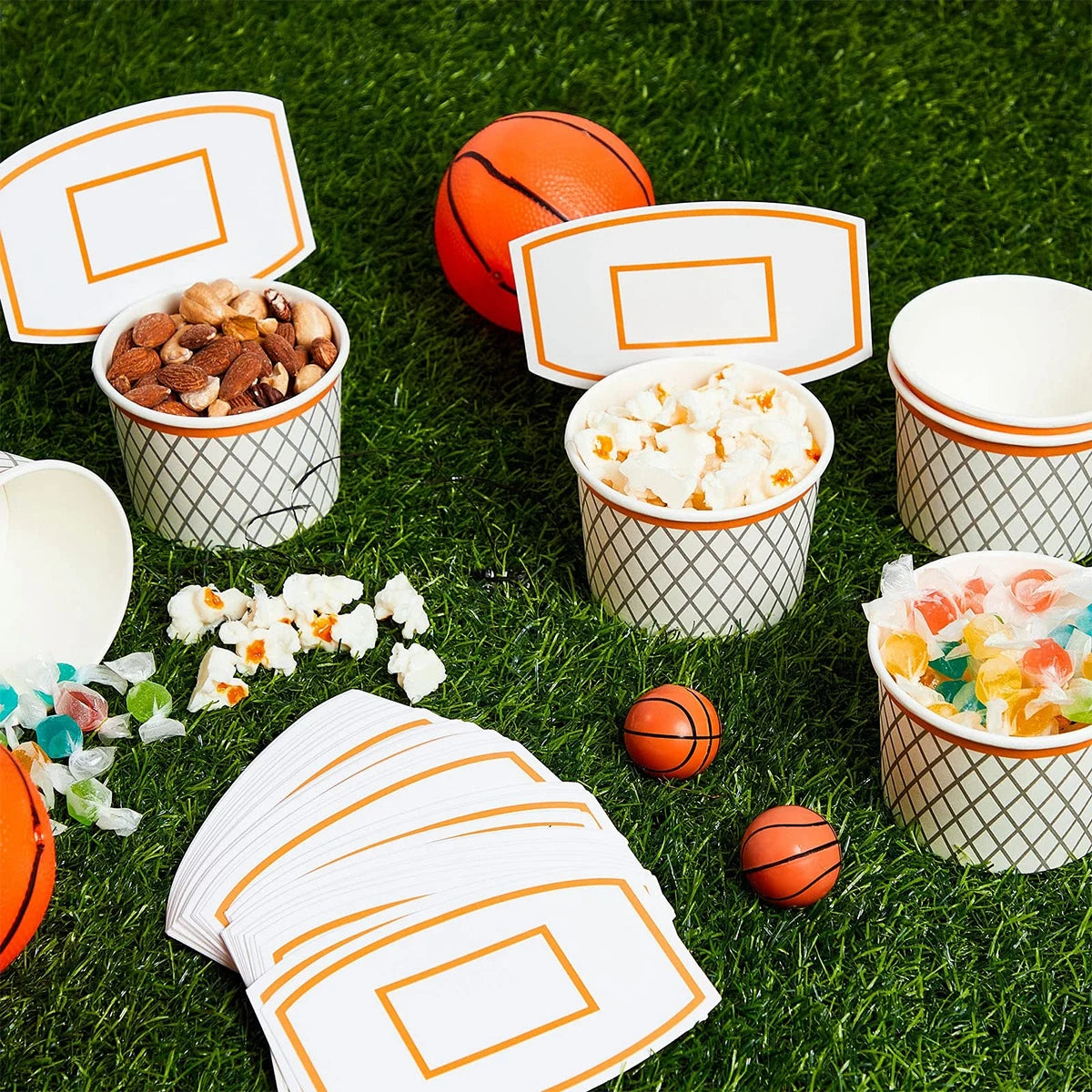 Basketball Birthday Decoration Disposable Tableware Basketball Party Paper Plates Napkins Basketball Birthday Baby Shower Decor
