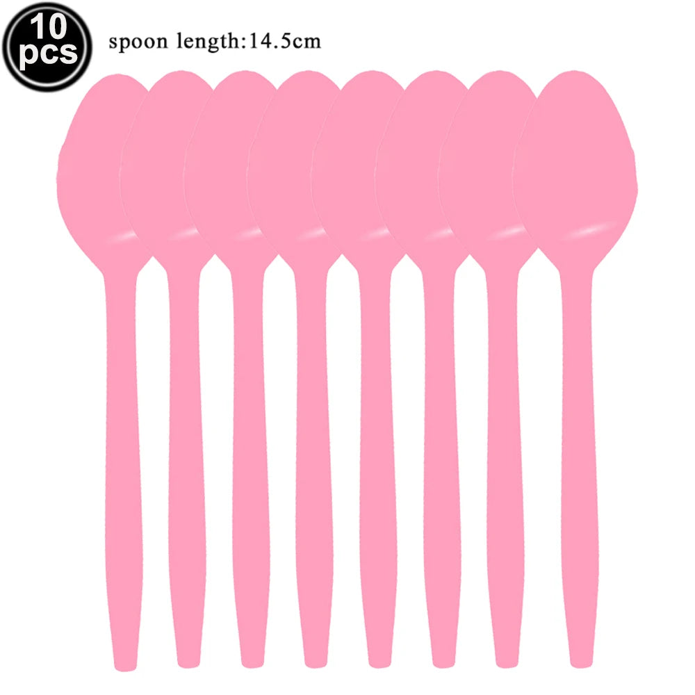 Pink Bow Plates Cups Napkins Forks for Coquette Birthday Decoration Pink Bow Theme Party Supplies for Girls Birthday Party Decor