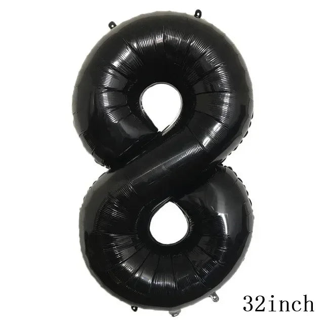 1set How Train Dragon Balloons No Teeth Toothlessing Green Eye Black Loong Party Decoration Happy Birthday Banner Cake Topper