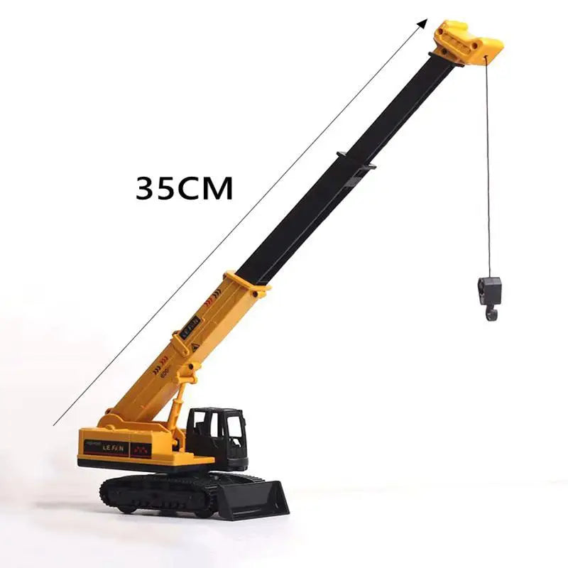 Excavator Car Crane Tractor Birthday Cake Topper Construction Party Decor Boy Kid Baby Shower 1st Birthday Party Cake Baking Kit