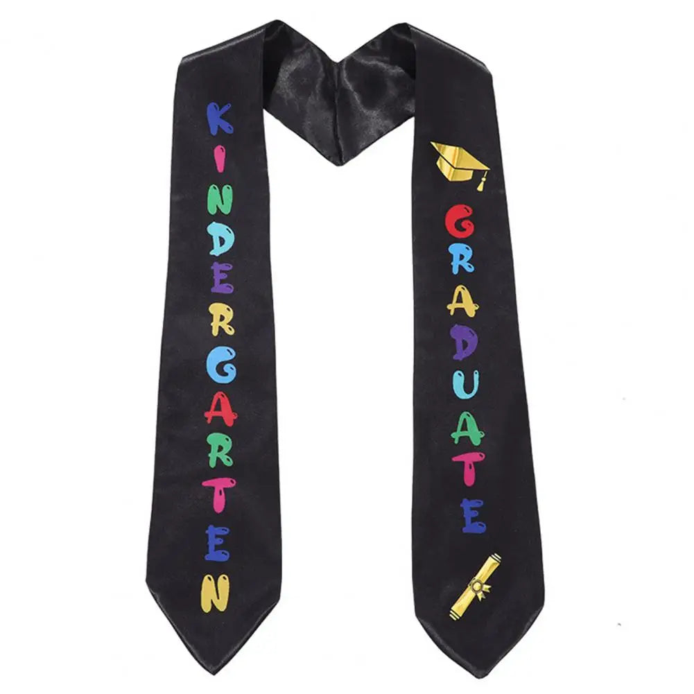 2023 Graduation Shoulder Strap Letter Design Decorative Kids Graduation Season Celebration Etiquette Strap Party Decor