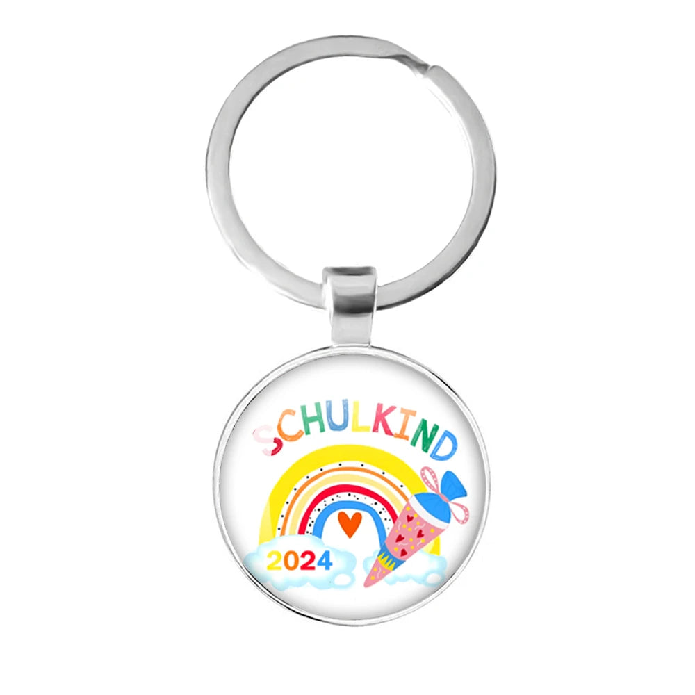 Einschulung Mädchen Geschenk Schutzengel Schlüsselanhänger Schulkind Schultüte Füllung Schulanfang Glücksbringer Keychains