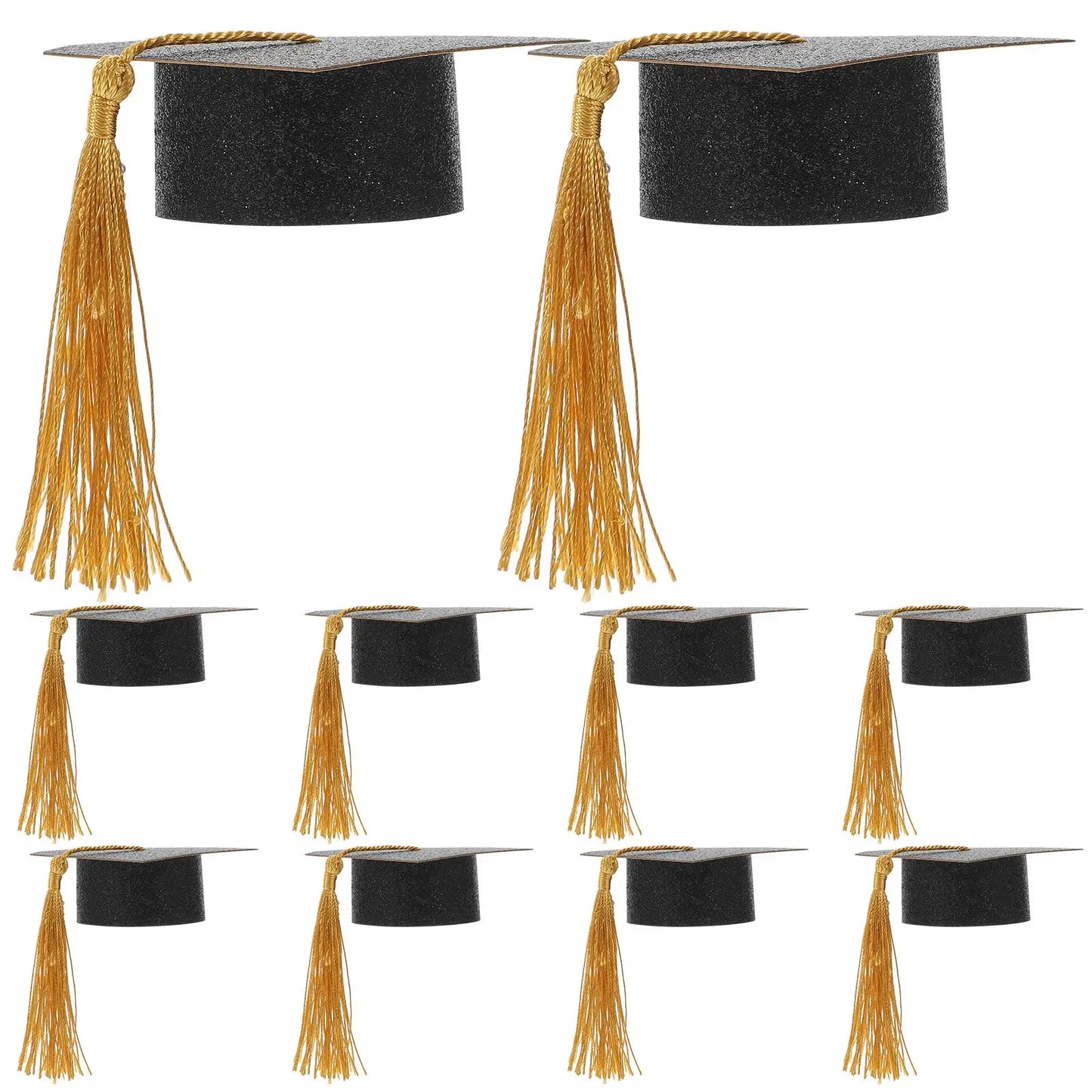 6cm Lids Hats Cap Graduation Party Favors Candy Box Graduation Cap Gift Boxes Graduation Party Decorations for Class Students