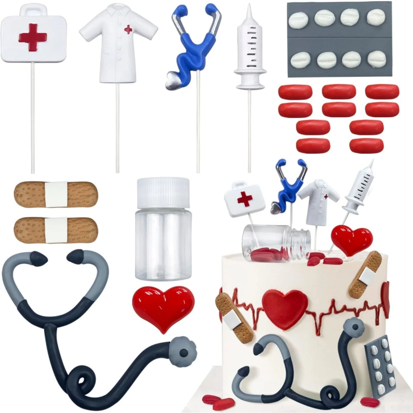 Nurse Themed Party, Cosplay Party, Nurse Graduation Party Decorations, Party Gifts, Collectibles, Children's Toys.