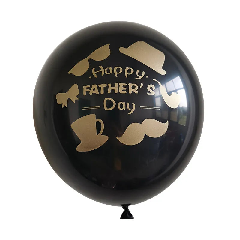 10pcs 12inch English Mother Father Foil Balloons Mother's Day Heart Shape Helium Love Globos Decor Mama Balloon Gifts Balaos