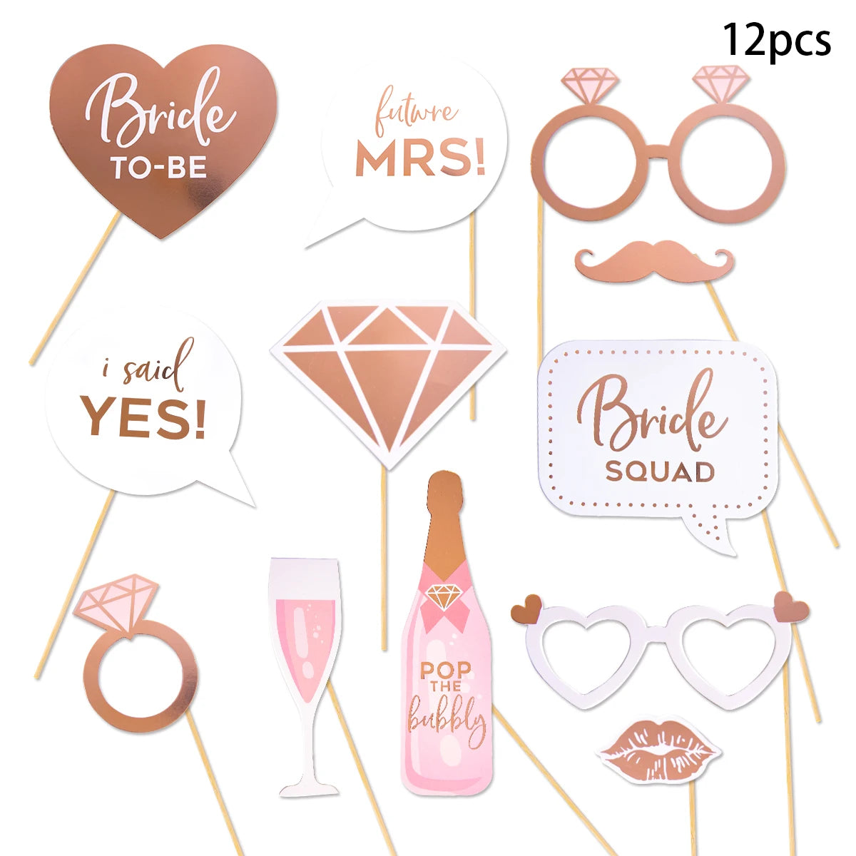 Bride to Be Disposable Tableware Set Plate Cup Napkins Decor Bachelorette Party Hen Night Bridal Shower Decorations Supplies