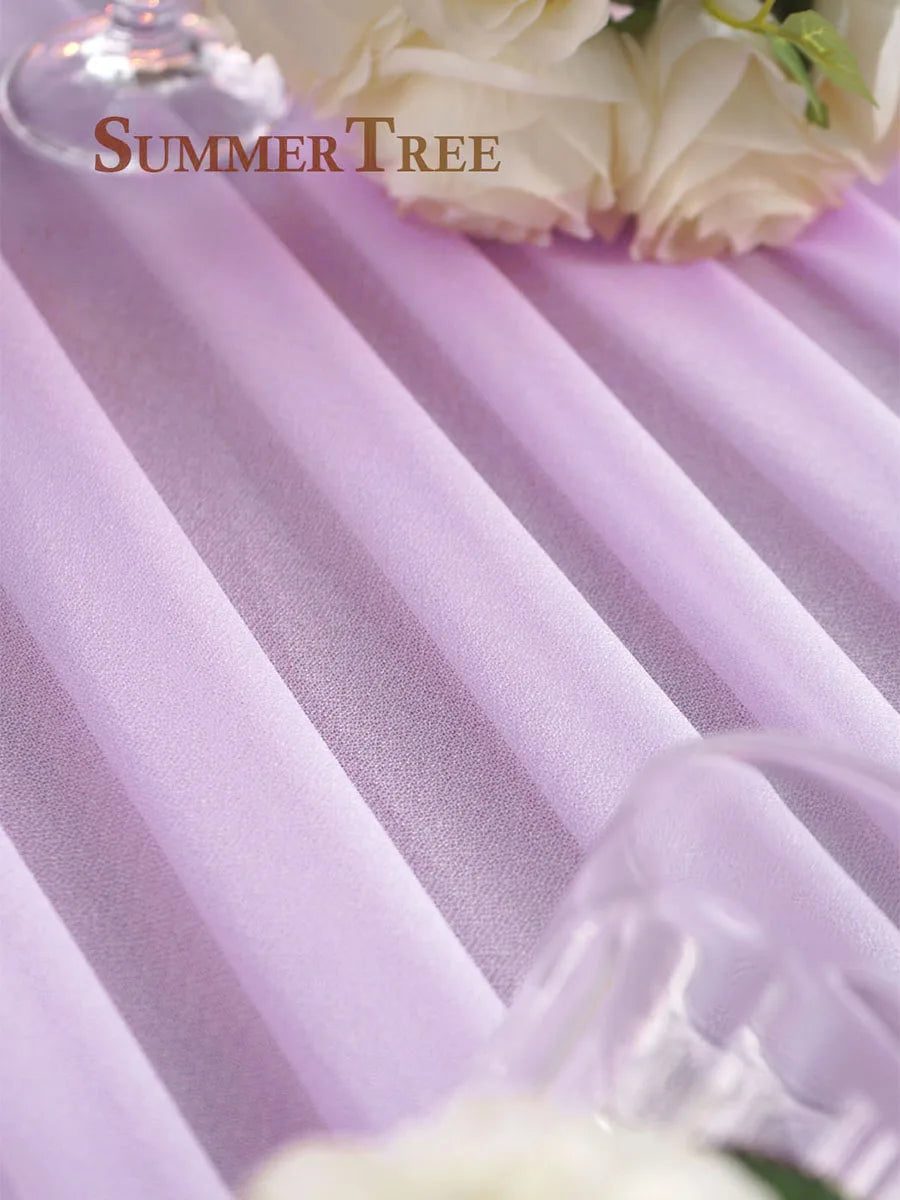 10 Meters Wedding Arch Drape Fabric Sheer Chiffon Tulle Curtain Draping Backdrop Party Supplies Home Drapery Ceremony Decoration