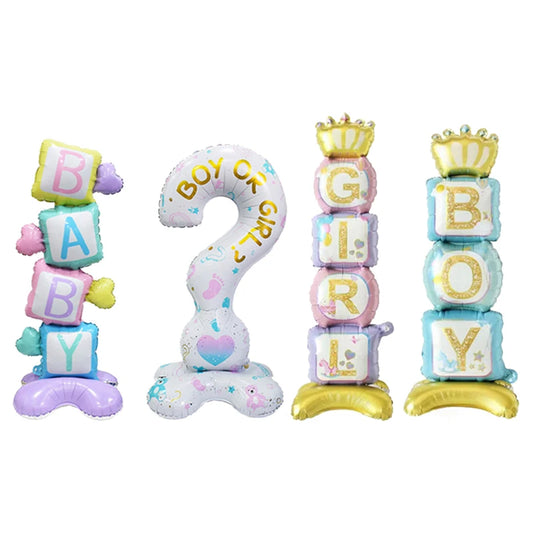 1pc Gender Reveal Party Decoration Balloons Boy Or Girl Theme Birthday Celebration Supplies Indoor Party Decoration Supplies
