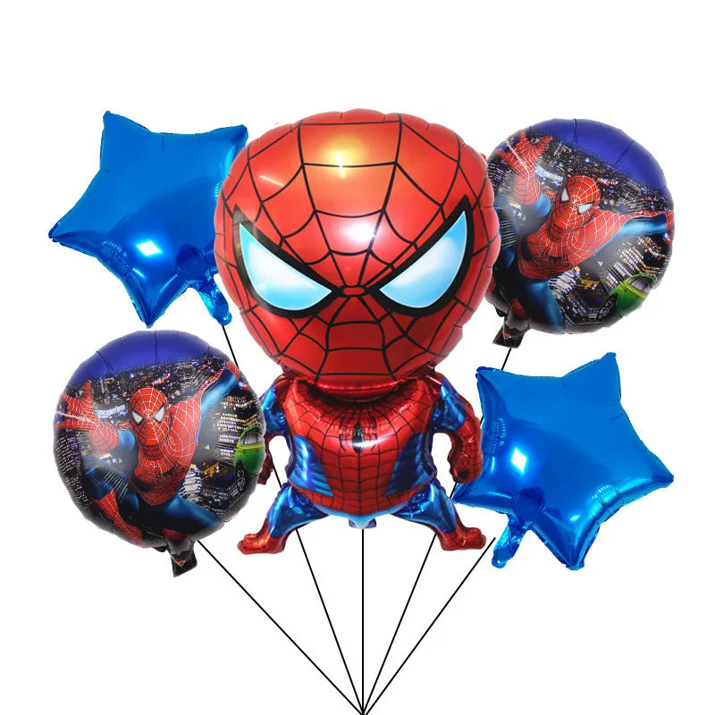 Avengers Superhero Birthday Party Decoration Balloon Cake Plate Paper Cup Box Gift Bag Background Banner 10 People Tableware Set