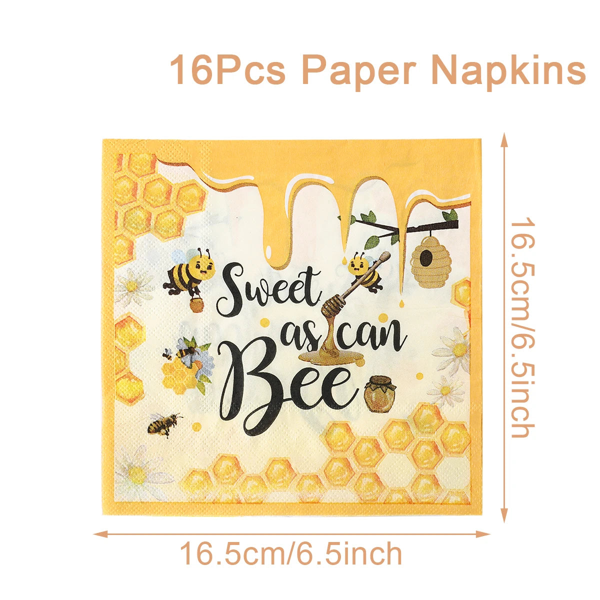 Bumble Bee Party Decorations Party Disposable Plates Napkins Cups Bee Gender Reveal Supplies Bee Birthday Baby Shower Decoration