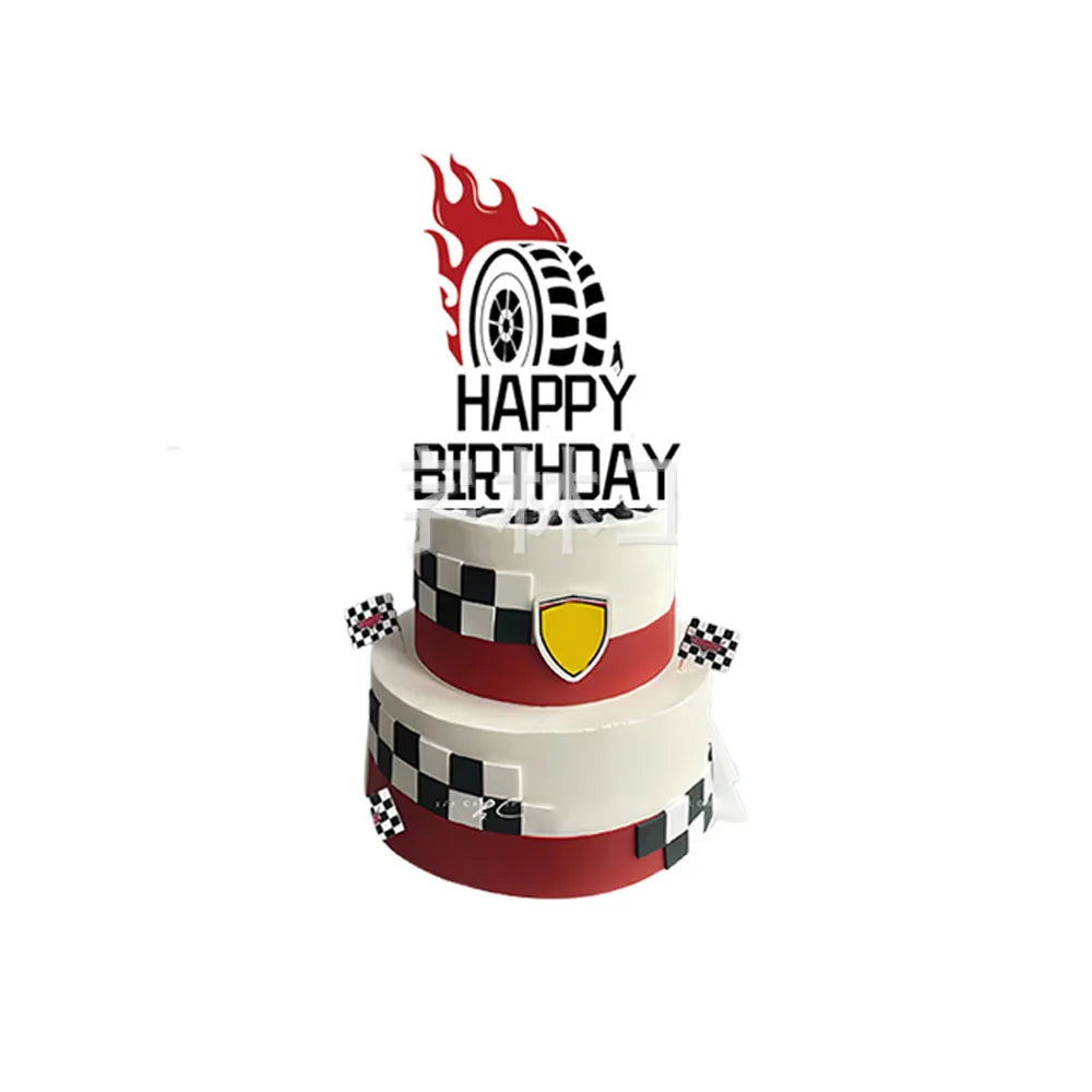 Tire Napkins Race Car Napkin Wheel Paper Napkin Car Party Decor Race Car Party Supplies for Birthday Baby Shower Birthday Party