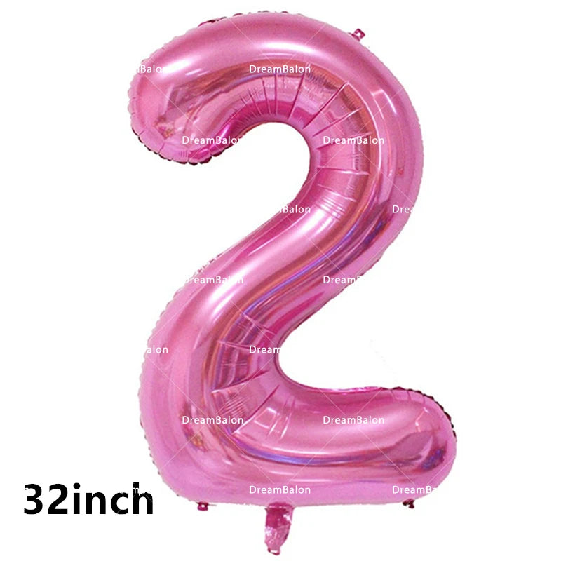My Little Pony Foil Latex Balloon Happy Birthday Party Decoration Banner Cake Topper Kid Event Supplies Backdrop Disposable Toys