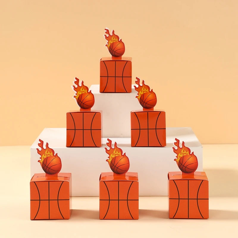 Basketball Birthday Decoration Disposable Tableware Basketball Party Paper Plates Napkins Basketball Birthday Baby Shower Decor