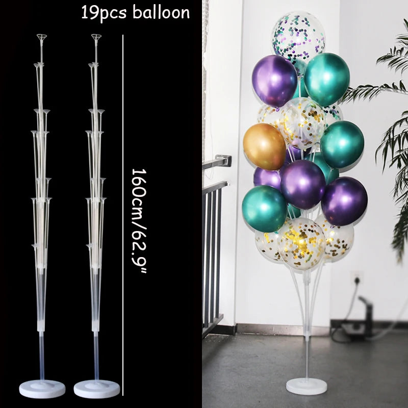 Gender Reveal Balloons Column Holder Question Mark Balloon Stand Boy or Girl Gender Reveal Birthday Party Decoration BabyShower