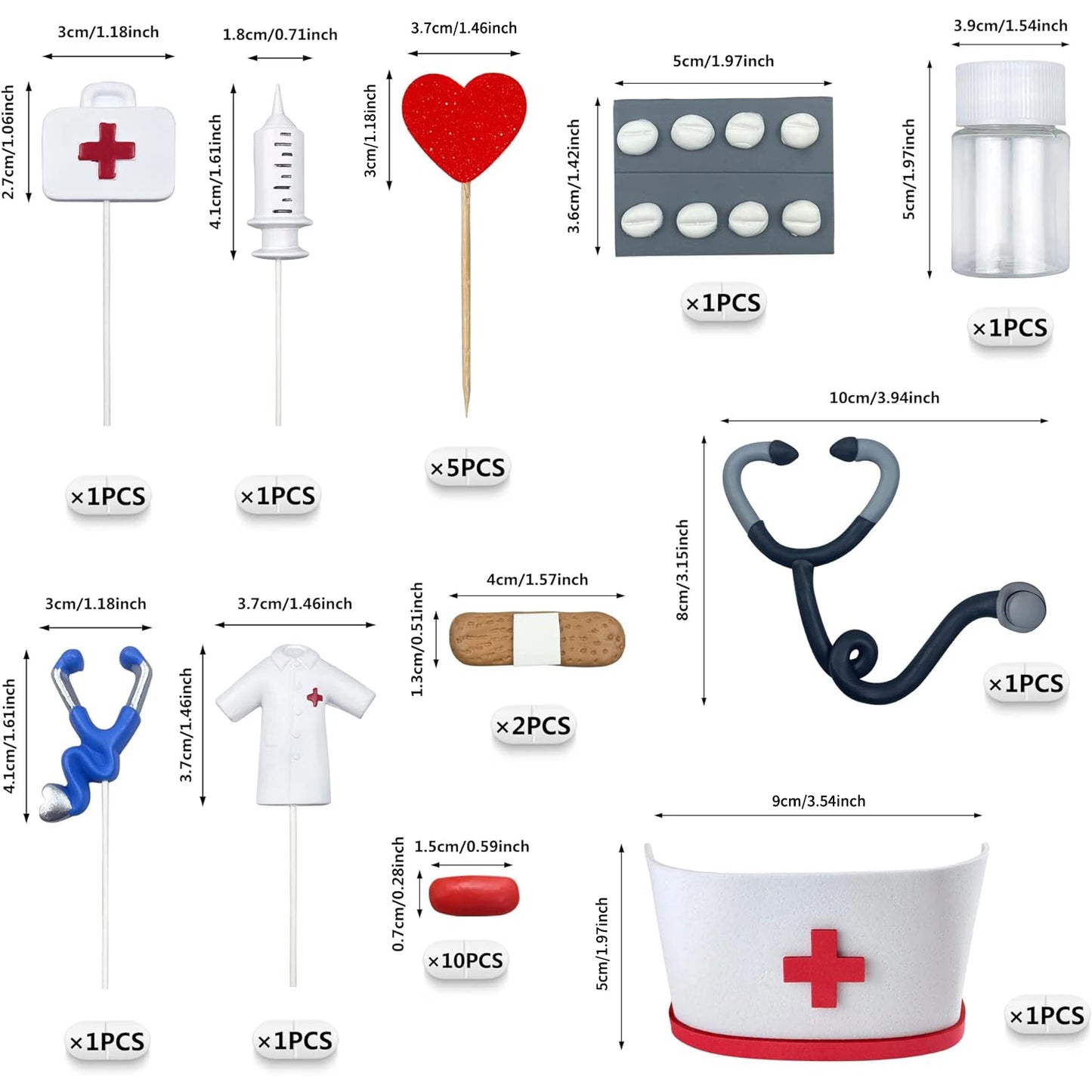 Nurse Themed Party, Cosplay Party, Nurse Graduation Party Decorations, Party Gifts, Collectibles, Children's Toys.
