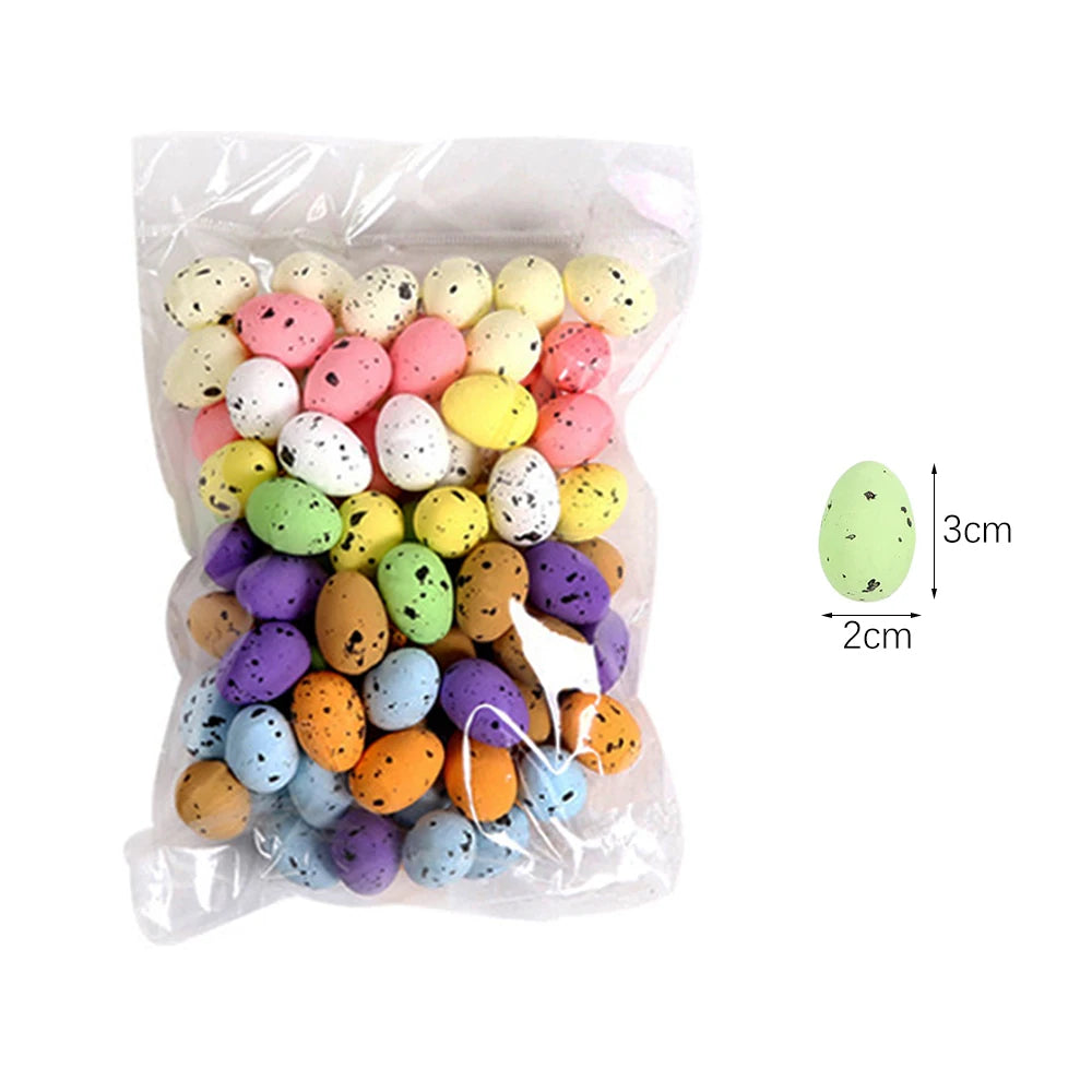 10-15Cm Easter Artificial Bird Nest Easter Eggs Natural Rattan Nest Eggs Storage Easter Decoration 2025 Kids Diy Craft Supplies