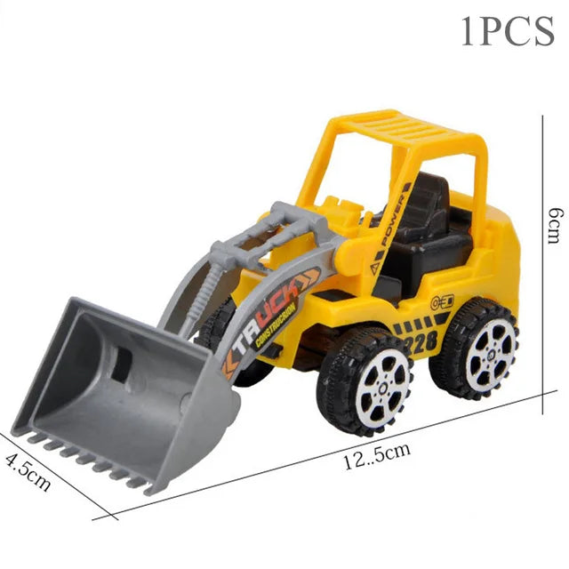 Excavator Car Crane Tractor Birthday Cake Topper Construction Party Decor Boy Kid Baby Shower 1st Birthday Party Cake Baking Kit