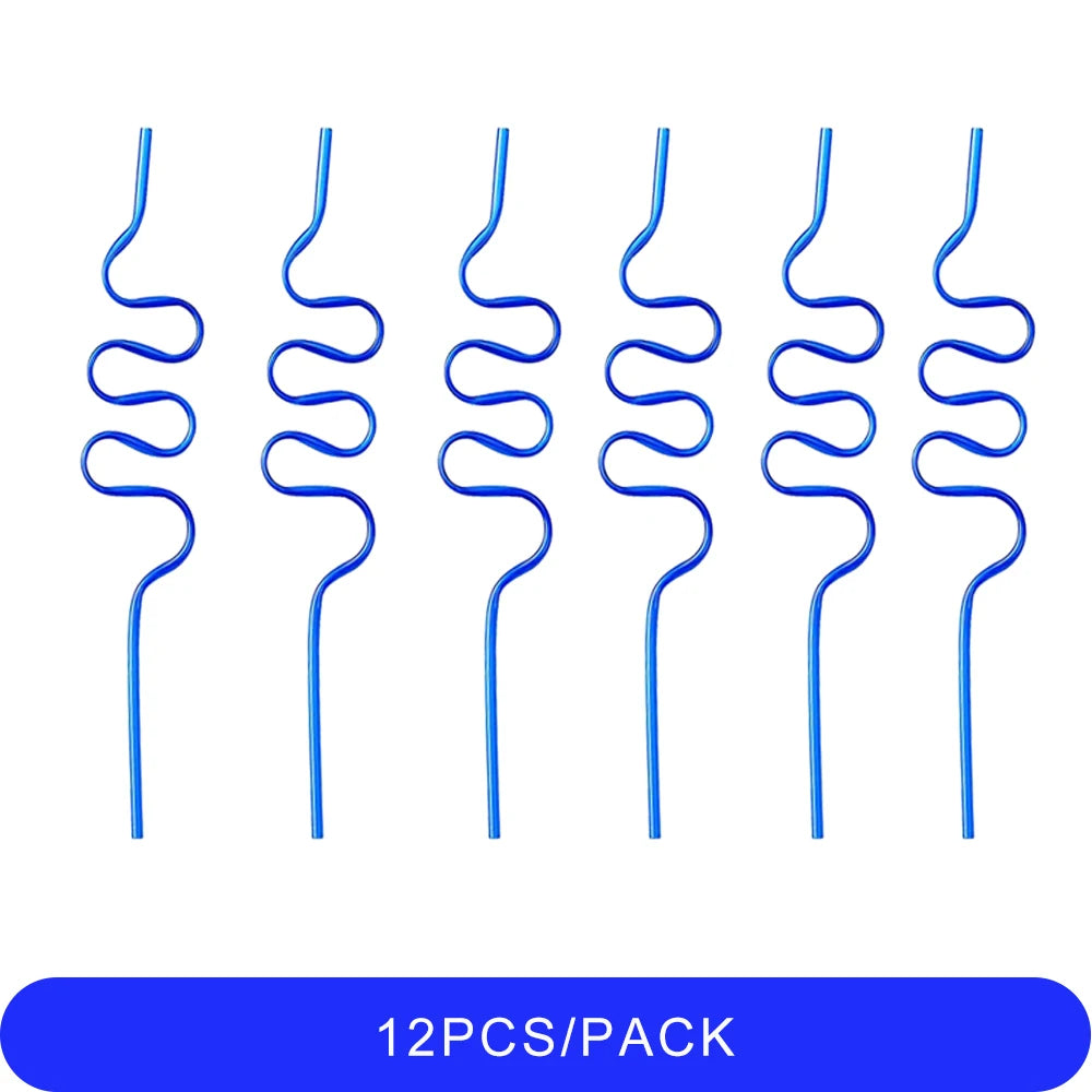Crazy Unique Decoration Silly Plastic Drinking Straws Bluk 10 Styles for Daily Party Festiivty Clod Drink BPA free