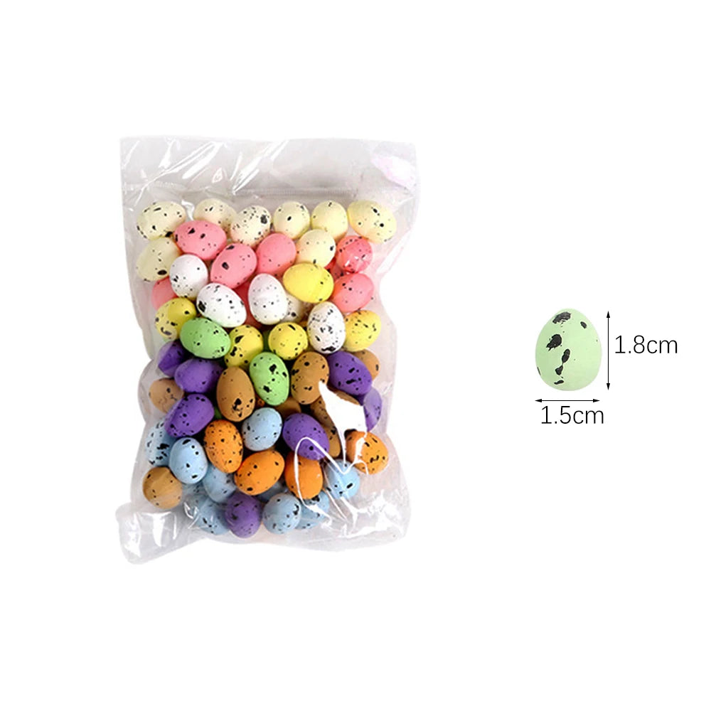 10-15Cm Easter Artificial Bird Nest Easter Eggs Natural Rattan Nest Eggs Storage Easter Decoration 2025 Kids Diy Craft Supplies